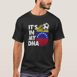 Camiseta Venezuela Em Meu Dna - Bandeira Venezuela