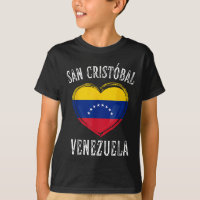 Venezuela Flag Heart San Cristobal City