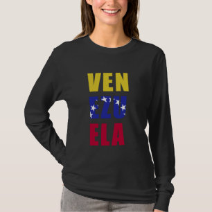 Camiseta Venezuela: Orgulho das Raízes da Venezuela