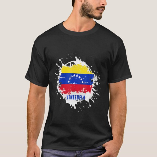 Camiseta Venezuela Splash (Frente)