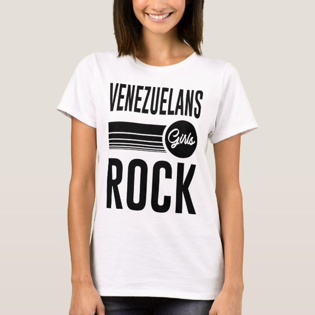 Camiseta venezuelanos rock (Frente)