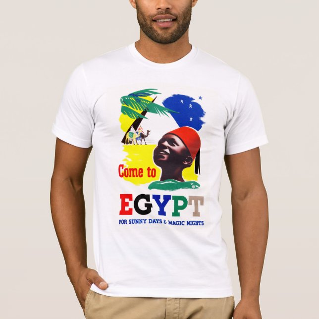 Camiseta Venha ao Egito (Frente)