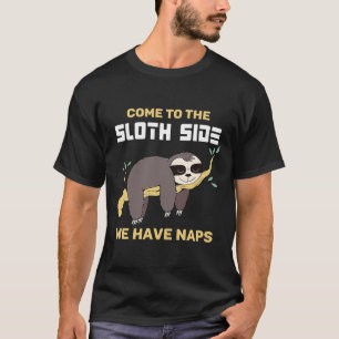 Camiseta Venha Ao Lado Da Lama Engraçado