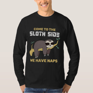 Camiseta Venha Ao Lado Da Lama Engraçado