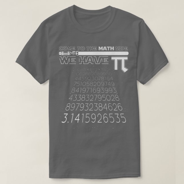 Camiseta Venha ao lado da matemática temos matemática engra (Frente do Design)