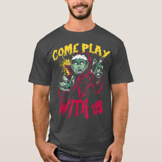 Camiseta Venha Brincar Conosco Assombrados À Casa De Bebê