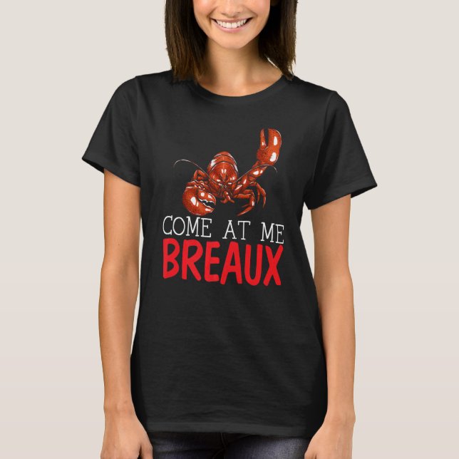 Camiseta Venha Comigo Crayfish Mudbug Cajun Festival C (Frente)