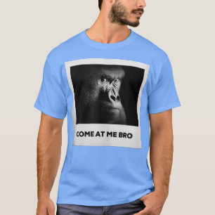 Camiseta Venha comigo, Irmão Funny Gorilla Gym e Design da 