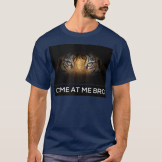 Camiseta Venha comigo, irmão Tiger Gym Engraçado e Design d