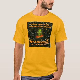 Camiseta Venha e ande entre as estrelas