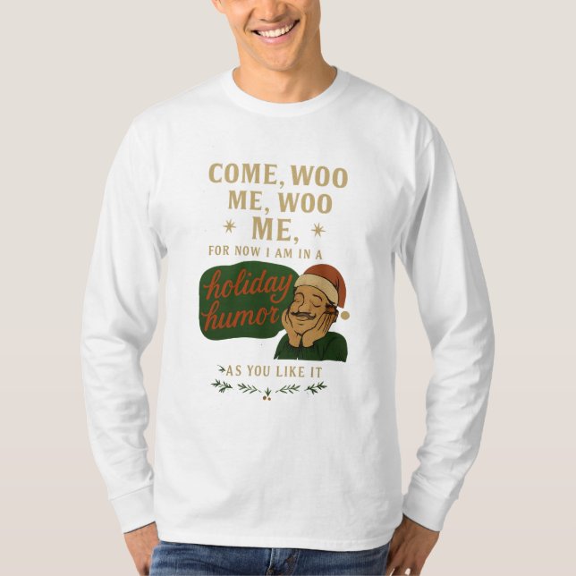 Camiseta Venha, me corteje (Frente)