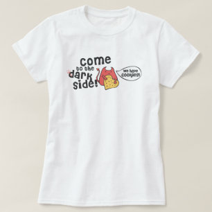 Camiseta Venha para o lado negro