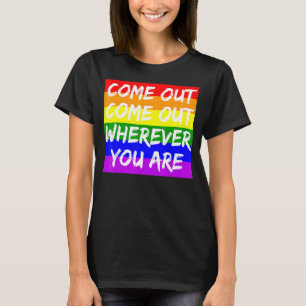 Camiseta Venha Venha Onde Quer Que Você Esteja - Orgulhoso