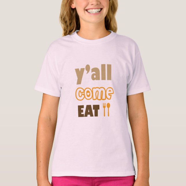 Camiseta "Venham Todos Comer Russo" (Frente)