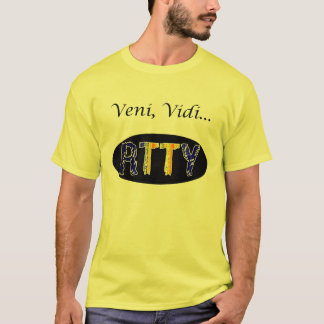 Camiseta Veni, Vidi… RTTY