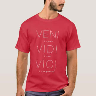 Camiseta Veni, Vidi, Vici