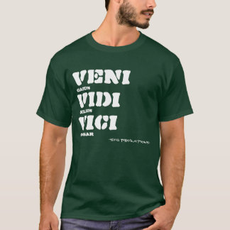 Camiseta Veni Vidi Vici, Gaius, Julius, Caesar, - SFG pro…