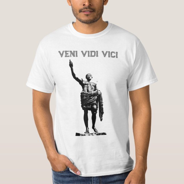 Camiseta Veni Vidi Vici Motivation Cesar Cote Mens (Frente)