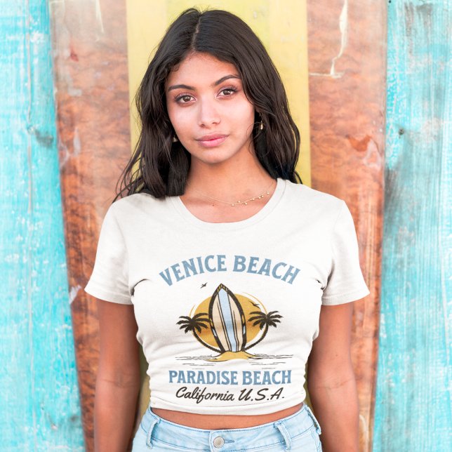 Camiseta Venice Beach California Paradise Beach (Criador carregado)