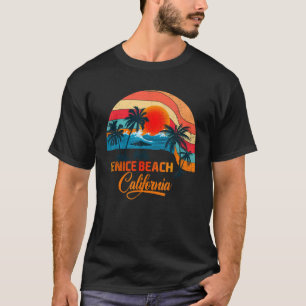Camiseta Venice Beach California Retro Style Mating Famil