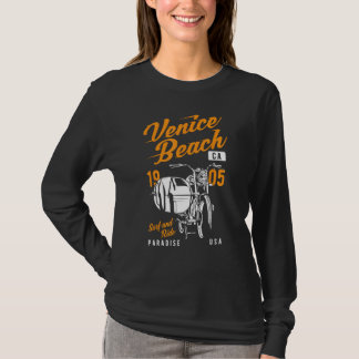 Camiseta Venice Beach California Retro Vintage Style Design