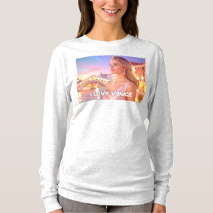 CAMISETA VENICE - EU AMO VENICE - 