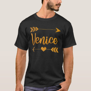 Camiseta VENICE FL FLORIDA Funny City Home Raízes USA Mulh