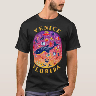 Camiseta Venice Florida Cut Sea Life Souvenir