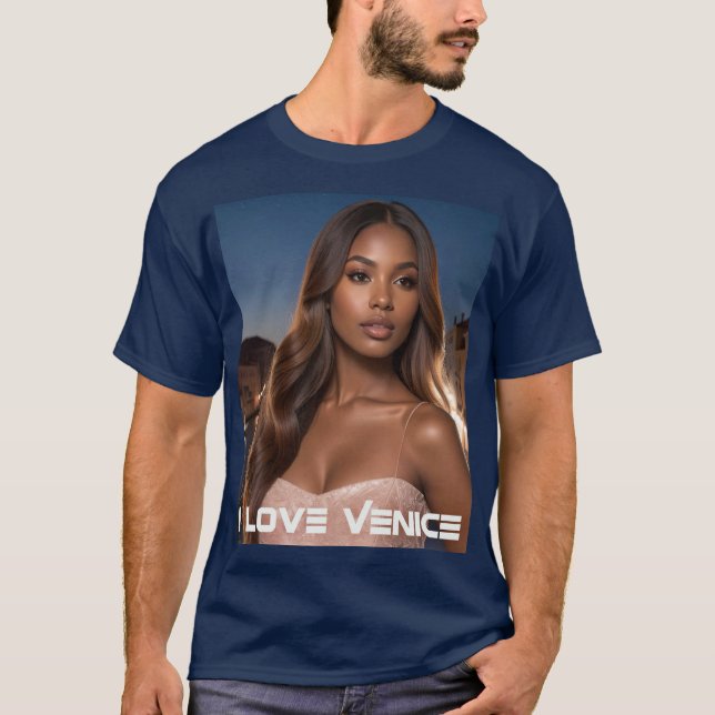 CAMISETA VENICE - I LOVE VENICE (Frente)