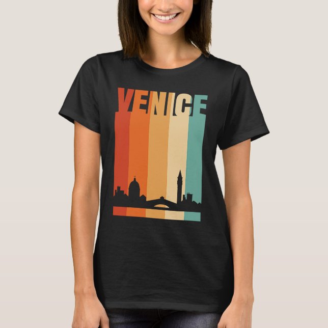 Camiseta Venice Skyline (Frente)