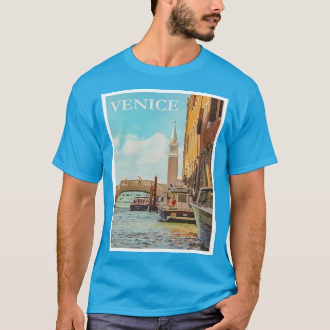 Camiseta Venice Vintage Men (Frente)