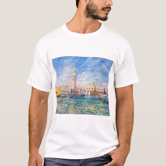 Camiseta Venise, Veneza, Renoir (Frente)