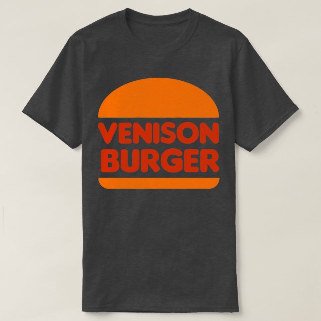 Camiseta Venison Burger (Frente do Design)