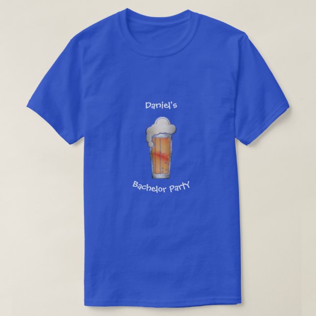 Camiseta VENMO o grupo A Beber com código QR personalizado (Frente do Design)