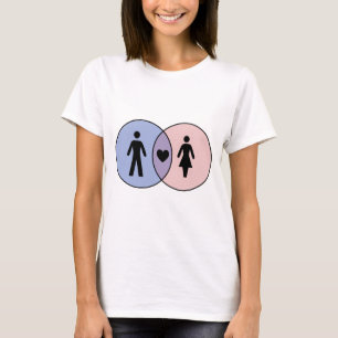 Camiseta Venn Diagram Boy + Girl