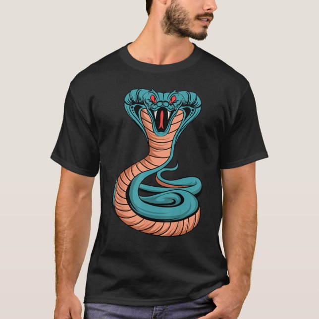 Camiseta Vênomo Cobra venenoso Vênomo Lover de répteis vene (Frente)