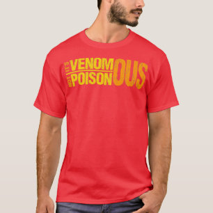 Camiseta Venomo Não Venenoso Cobra de Pet Proprietário da R
