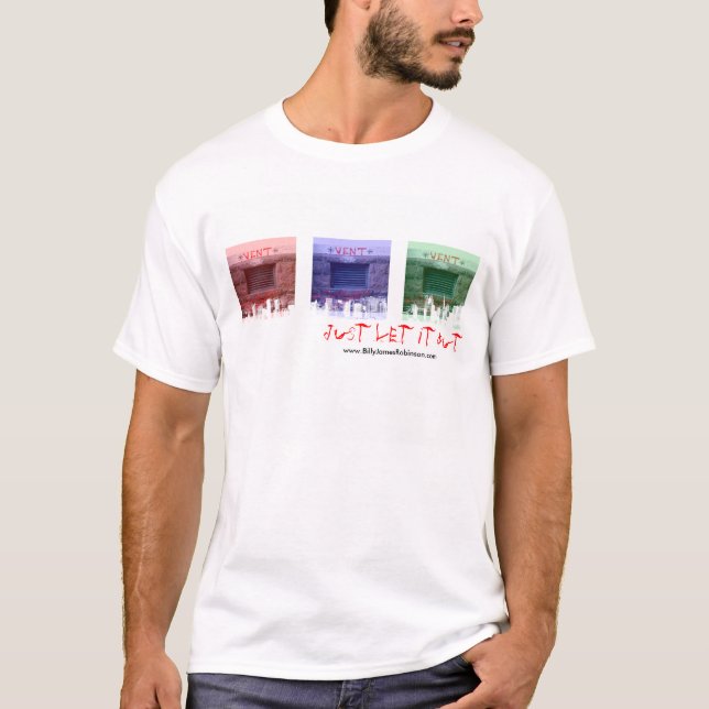 Camiseta *VENT* no T dos homens da cidade RBG (Frente)