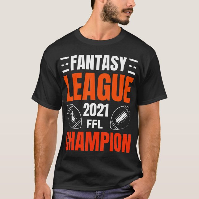 Camiseta Venta vencedora campeã da Liga Fantasy Futebol 202 (Frente)