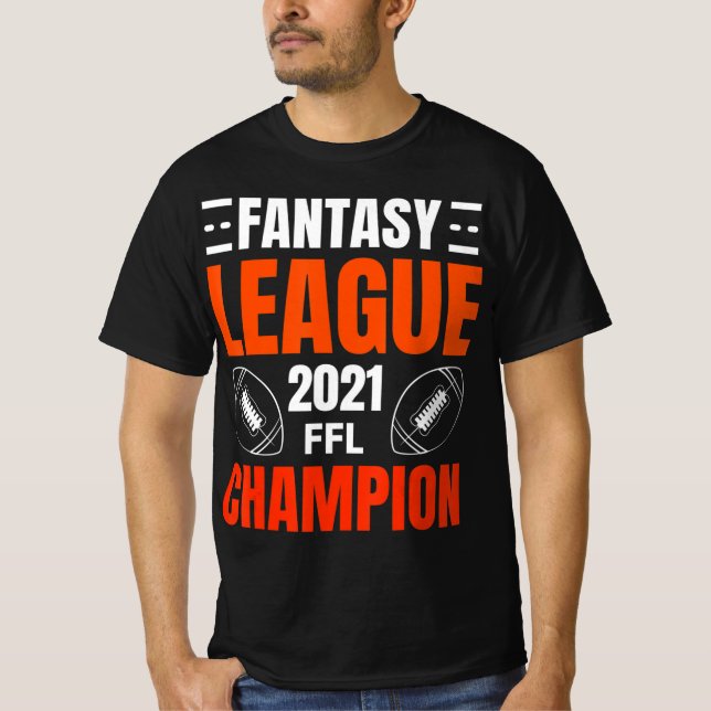 Camiseta Venta vencedora campeã da Liga Fantasy Futebol 202 (Frente)