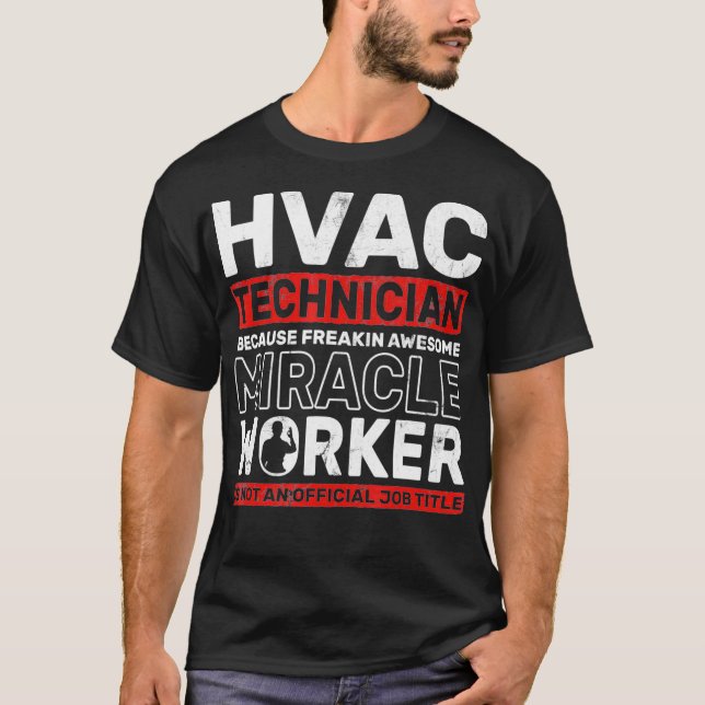 Camiseta Ventilação do trabalhador do milagre maravilhoso d (Frente)