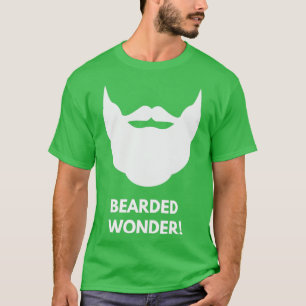 Camiseta Ventilador da barba maravilhosa com barba 8