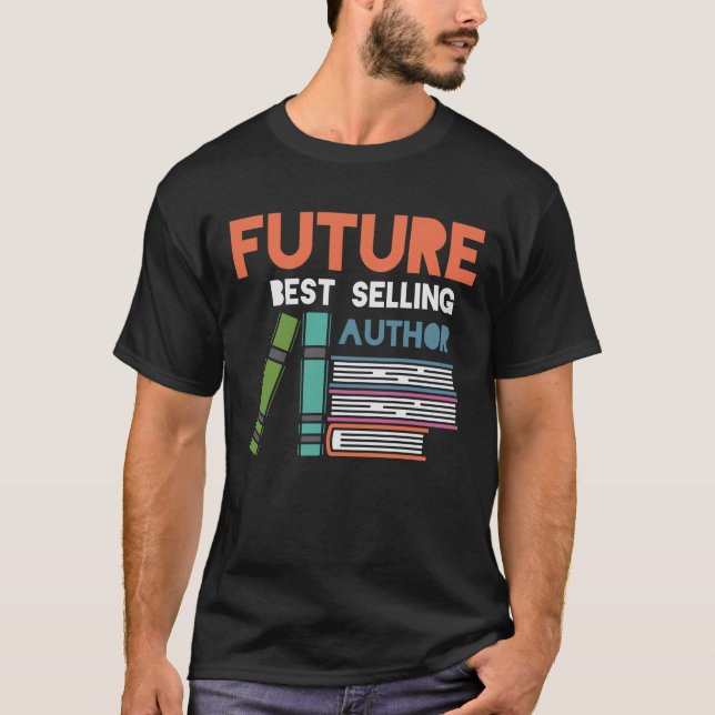 Camiseta Ventilador da Biblioteca de Livraria do Autor Futu (Frente)