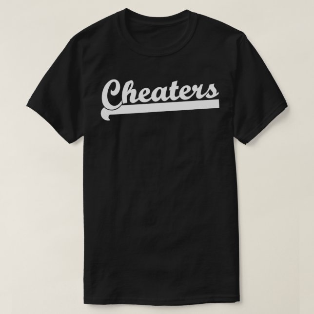 Camiseta Ventilador da equipe CHEATERS (Frente do Design)