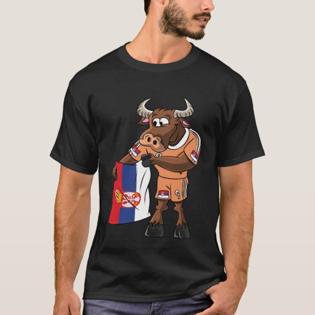 Camiseta Ventilador da Sérvia (Frente)