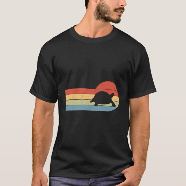 Camiseta Ventilador da Tartaruga de Réptil (Frente)