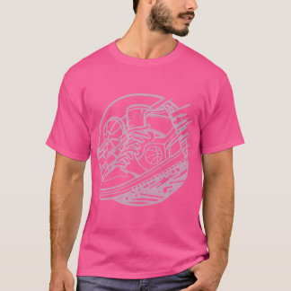 Camiseta Ventilador de basquete chefe de neaker