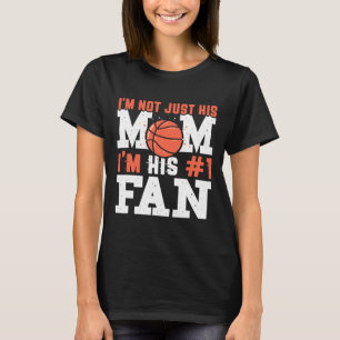 Camiseta Ventilador de Basquete Número 1 - Mãe de Basquete