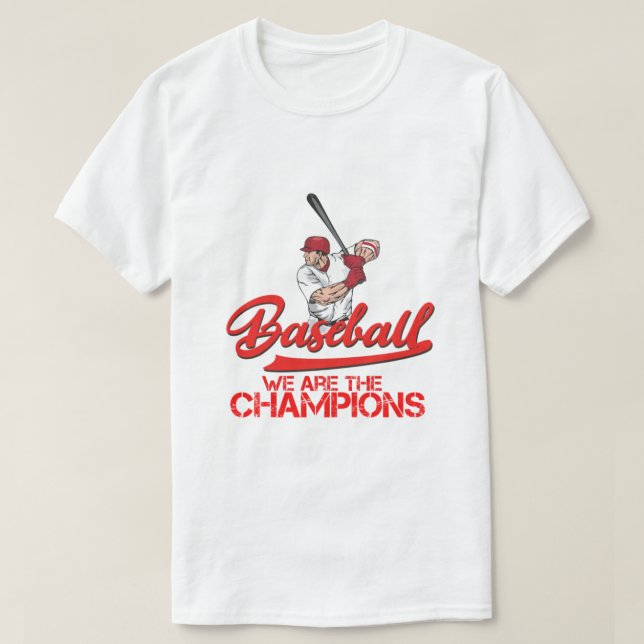 Camiseta Ventilador de beisebol (Frente do Design)