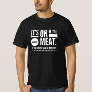 Camiseta Ventilador de carne Barbecue Grill